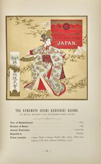 [Business & Industry] Well-Known Raw Silk Producers and Their Trade Marks "Empire of Japan" Compiled for Louisiana Purchase Exposition 1904