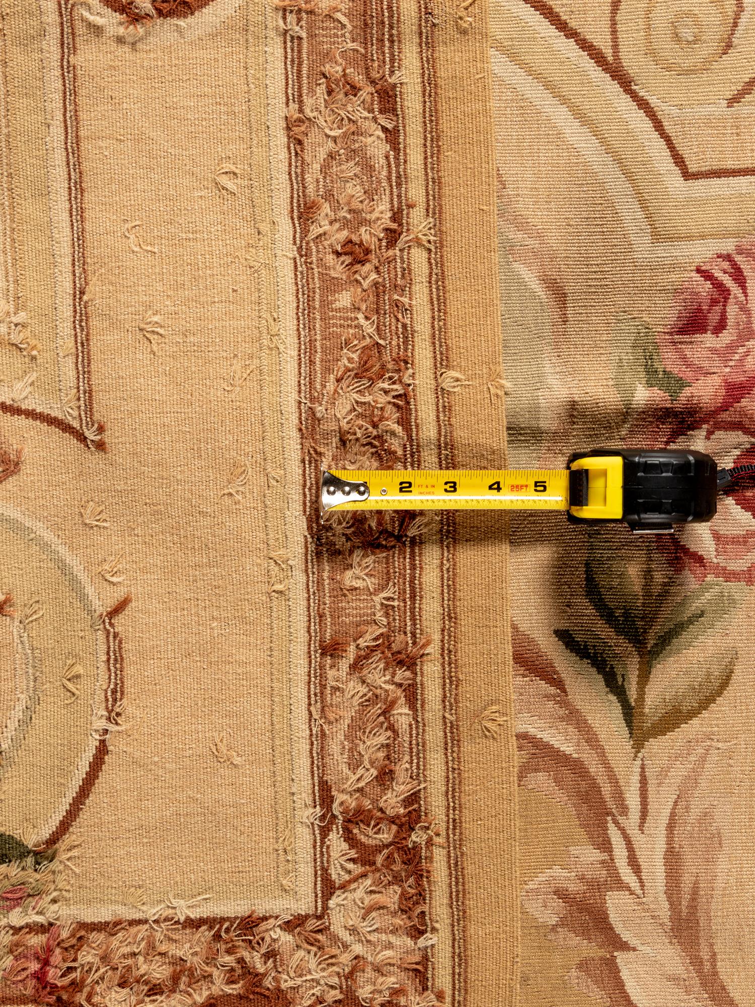 An Aubusson Style Wool Rug
