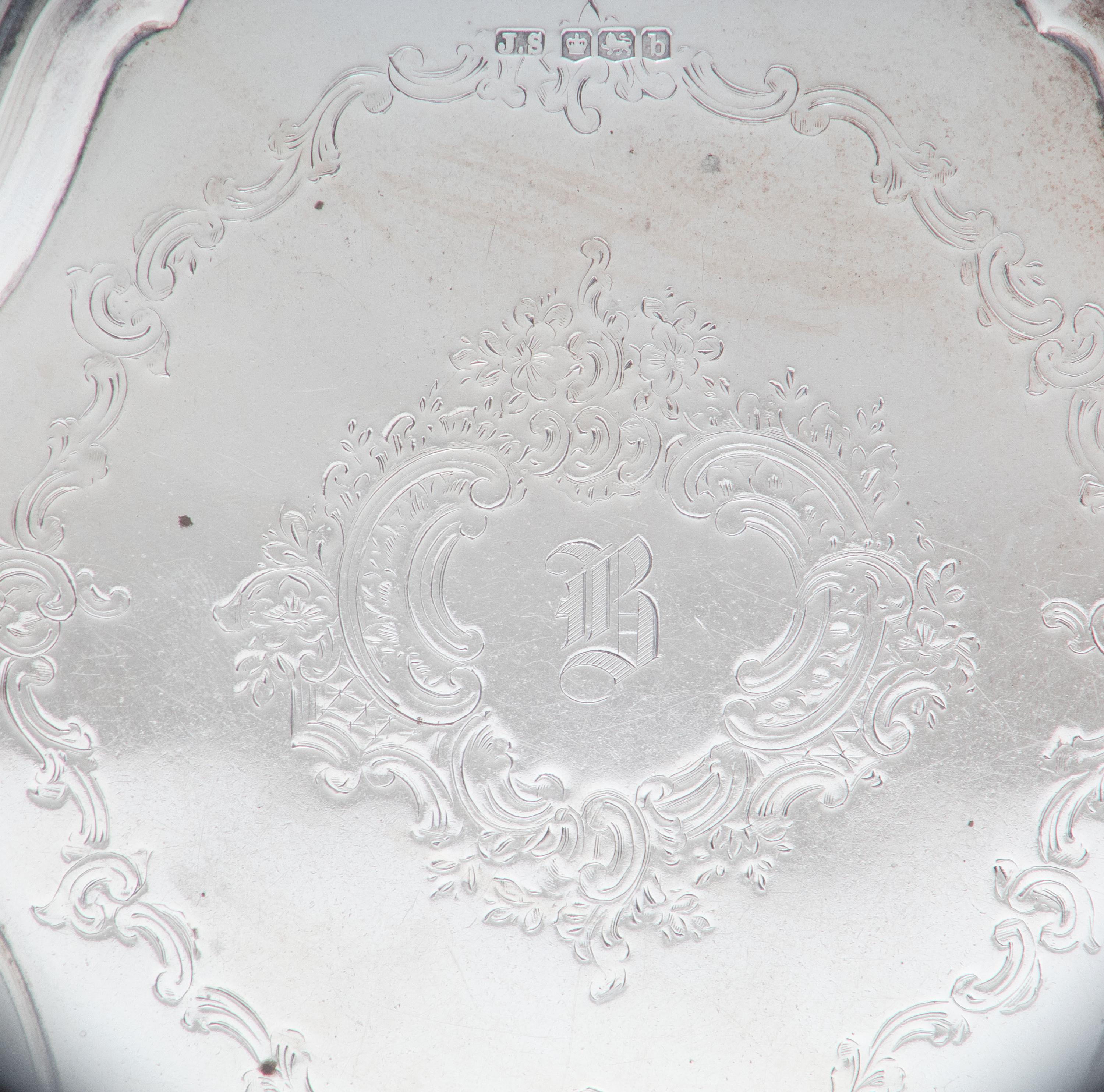Three English Silver Waiters