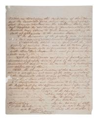 [CIVIL WAR]. CANBY, Major Gen. E.R.S. (1817-1873). Terms of Military Convention entered into this 26th day of May 1865 at New Orleans.... " Official Copy." New Orleans, LA. 26 May 1865.