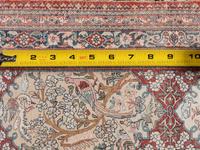 A Persian Silk Pictorial Rug