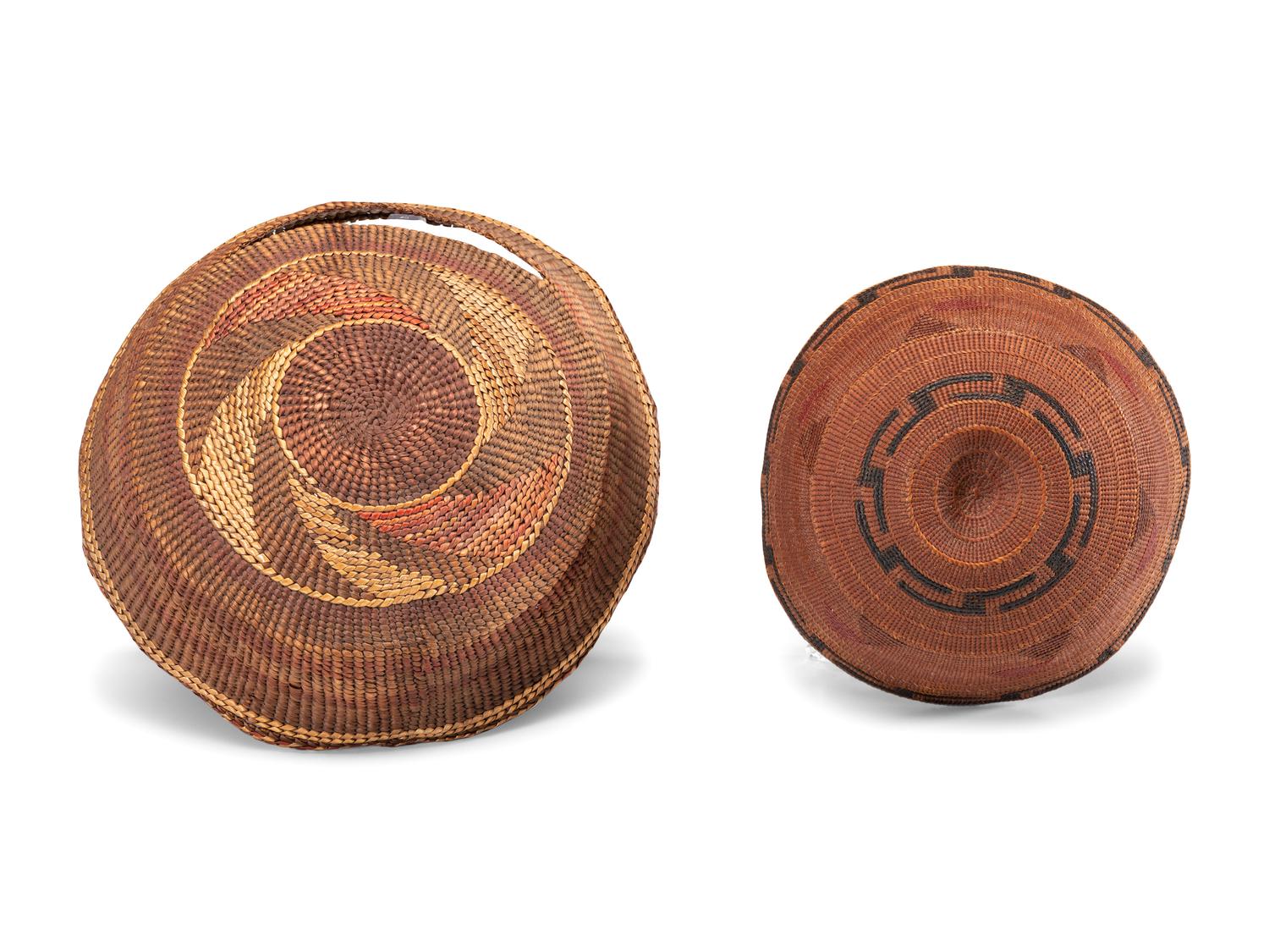 Northern California Basketry Hats