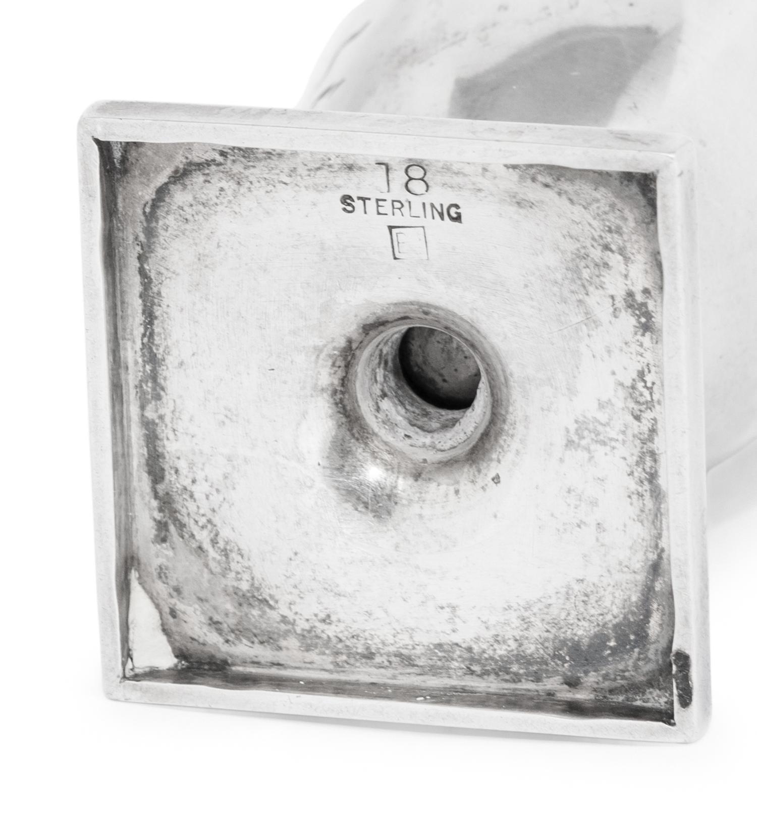 A Collection of Fifteen English and American Silver Casters