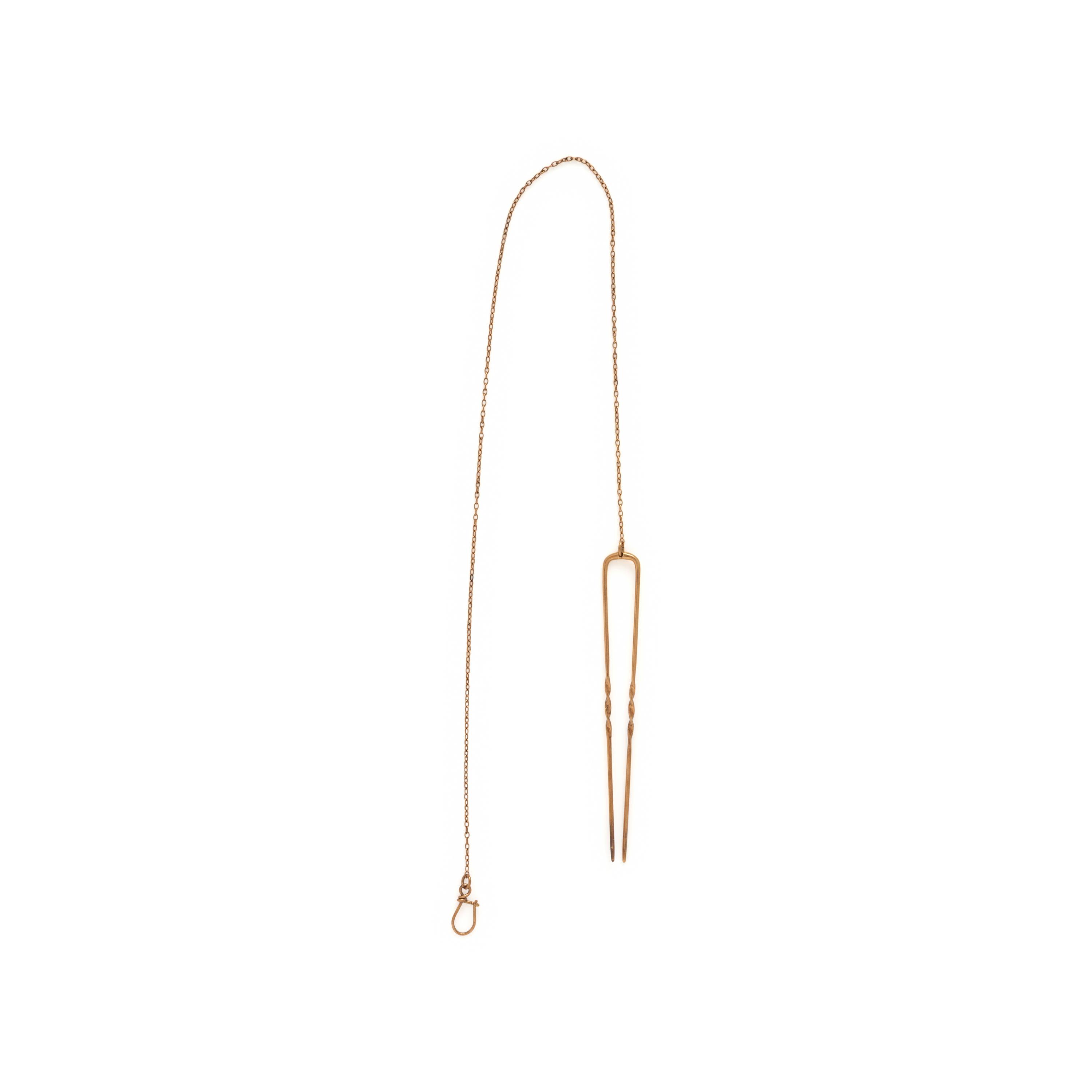 Diamond and Yellow Gold Convertible Brooch