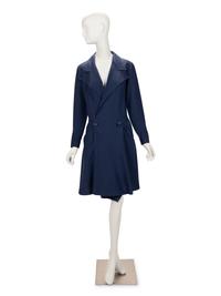 Chanel Blue Silk Dress, 1990s