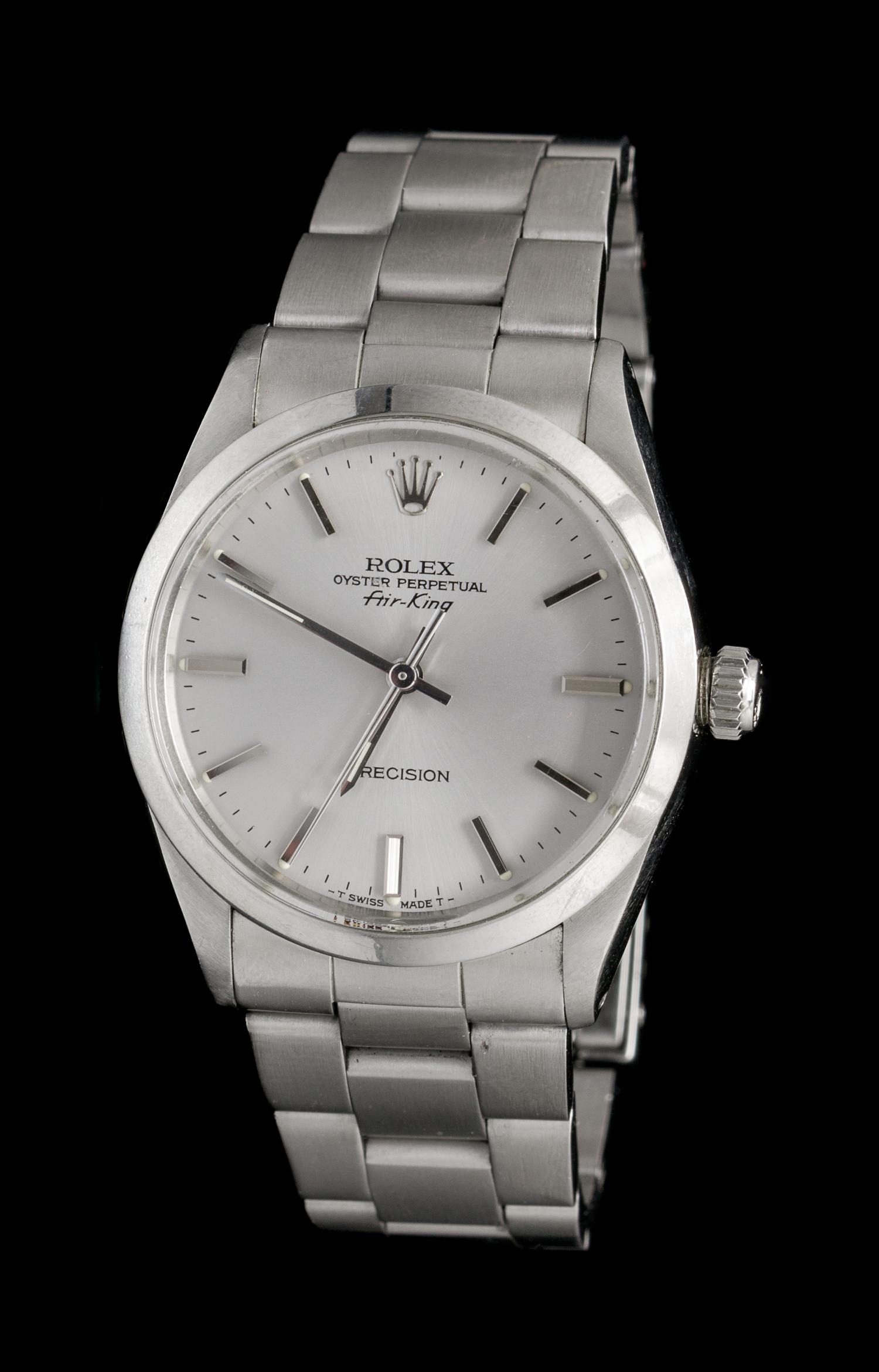 A Stainless Steel Ref. 5500 Oyster Perpetual Air King Wristwatch, Rolex, Circa 1989,
