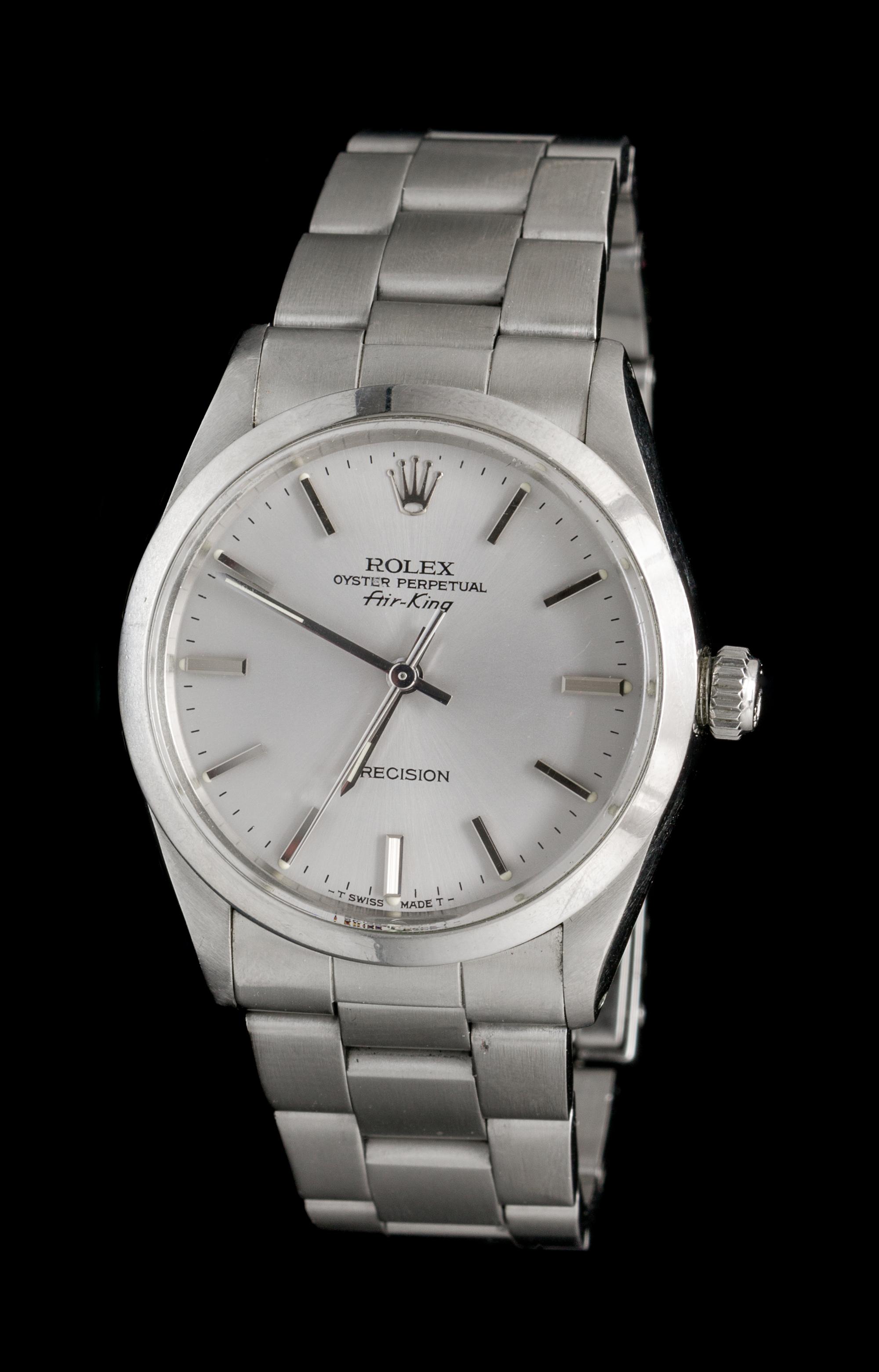 A Stainless Steel Ref. 5500 Oyster Perpetual Air King Wristwatch, Rolex, Circa 1989,