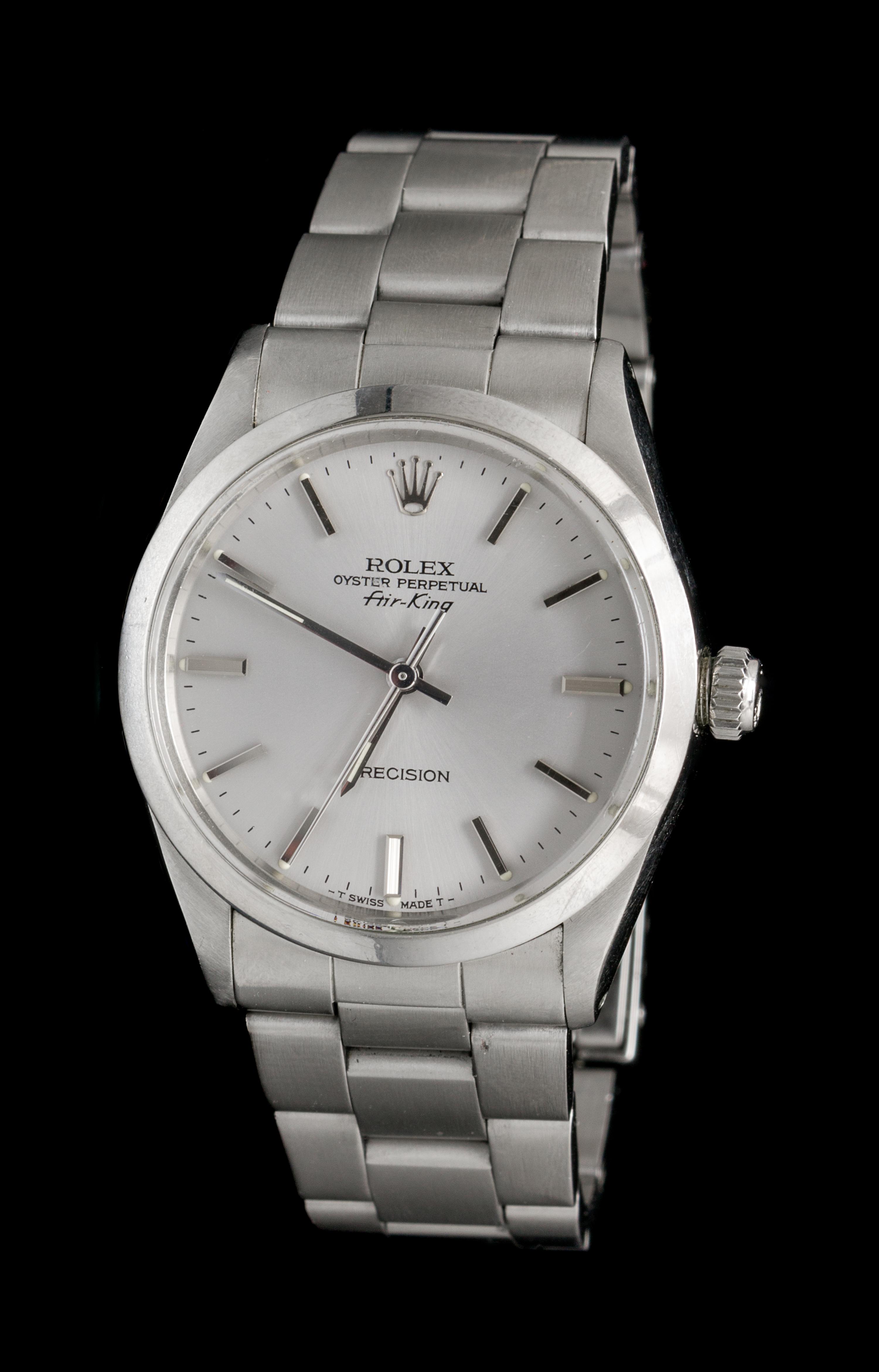 A Stainless Steel Ref. 5500 Oyster Perpetual Air King Wristwatch, Rolex, Circa 1989,