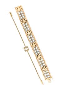 A Collection of Yellow Gold Jewelry, 35.30 dwts.