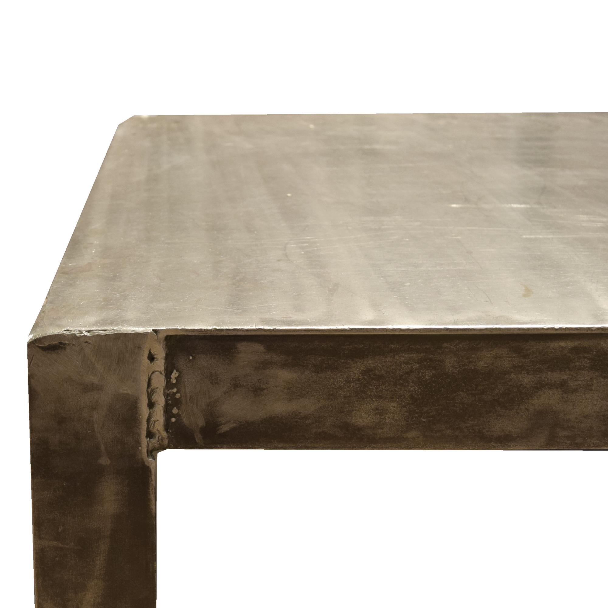 An Iron Industrial Table 98" W x 36.5" D x 29" H — United States, 20th Century