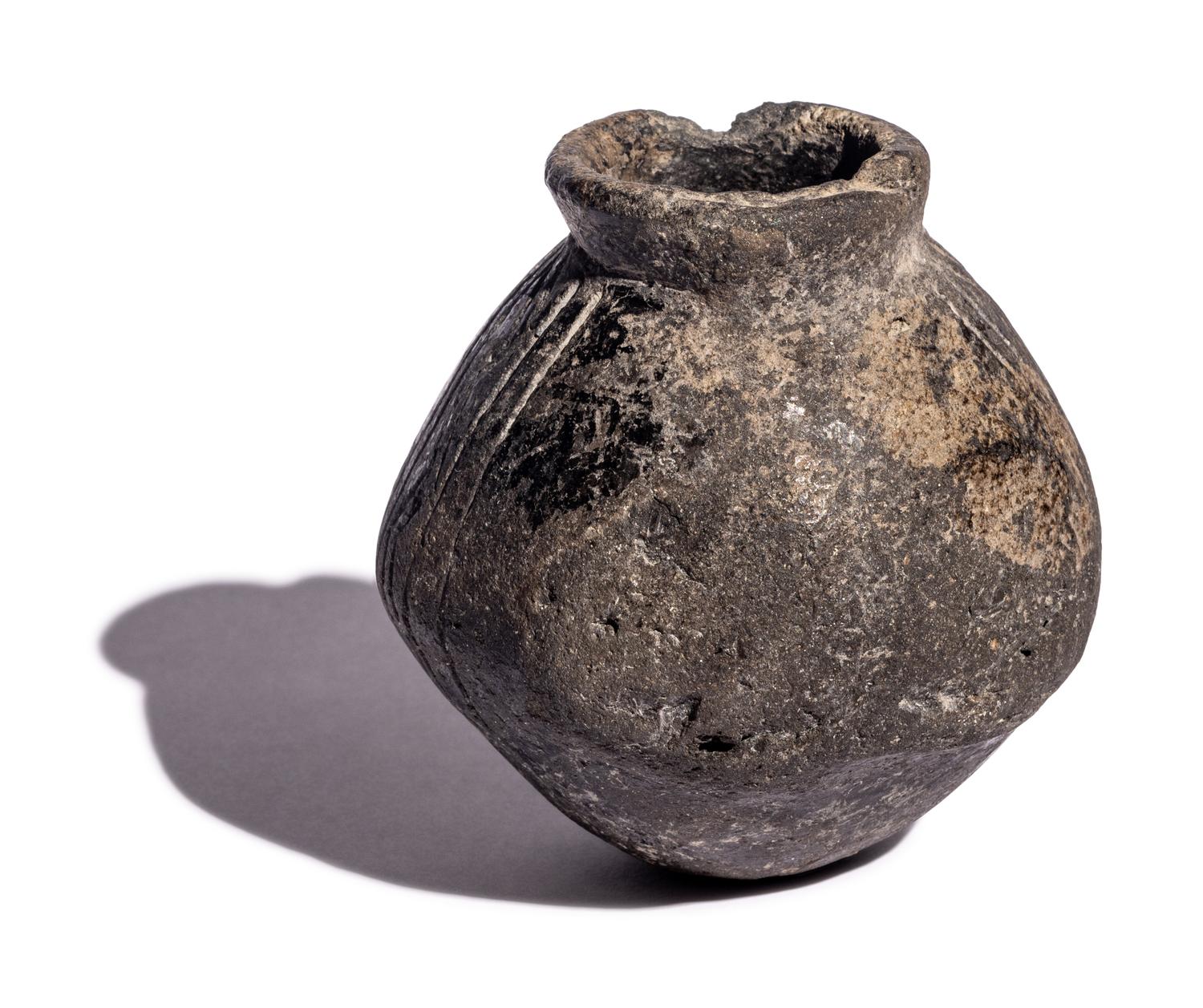 A Yortan Black-Ware Vessel