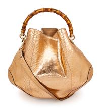 Gucci Copper Python Peggy Bag with Bamboo Handle, Spring 2006