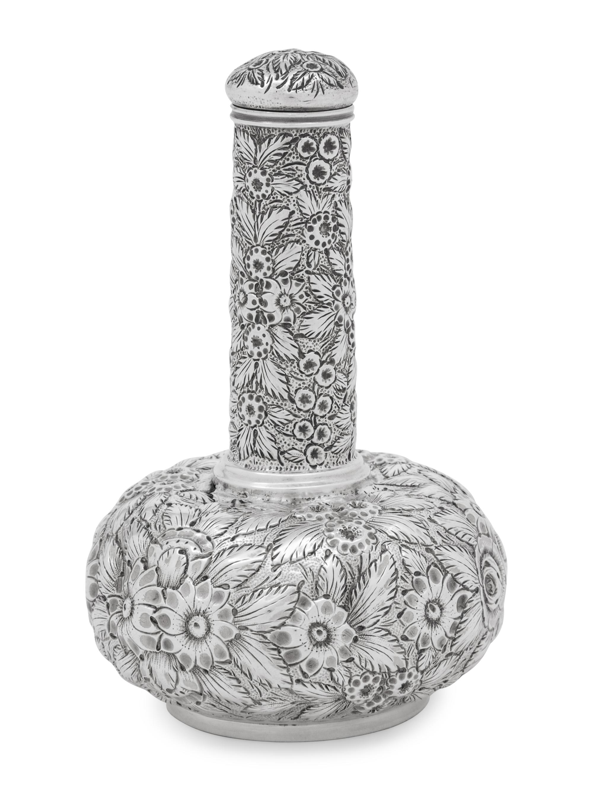 An American Silver Small Decanter