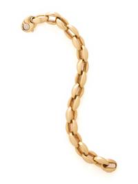 YELLOW GOLD LINK BRACELET
