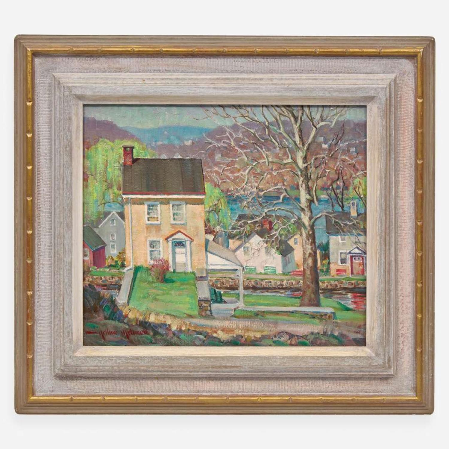 Arthur Meltzer (American, 1893–1989) The Yellow House, New Hope