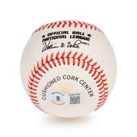 A Group of Stan Musial Signed Autograph Items Including a Limited Stat Baseball and John F. Kennedy Photograph (Beckett Authentication Services Certified),