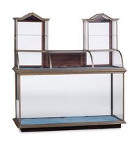 A Metal Frame Store Display Case