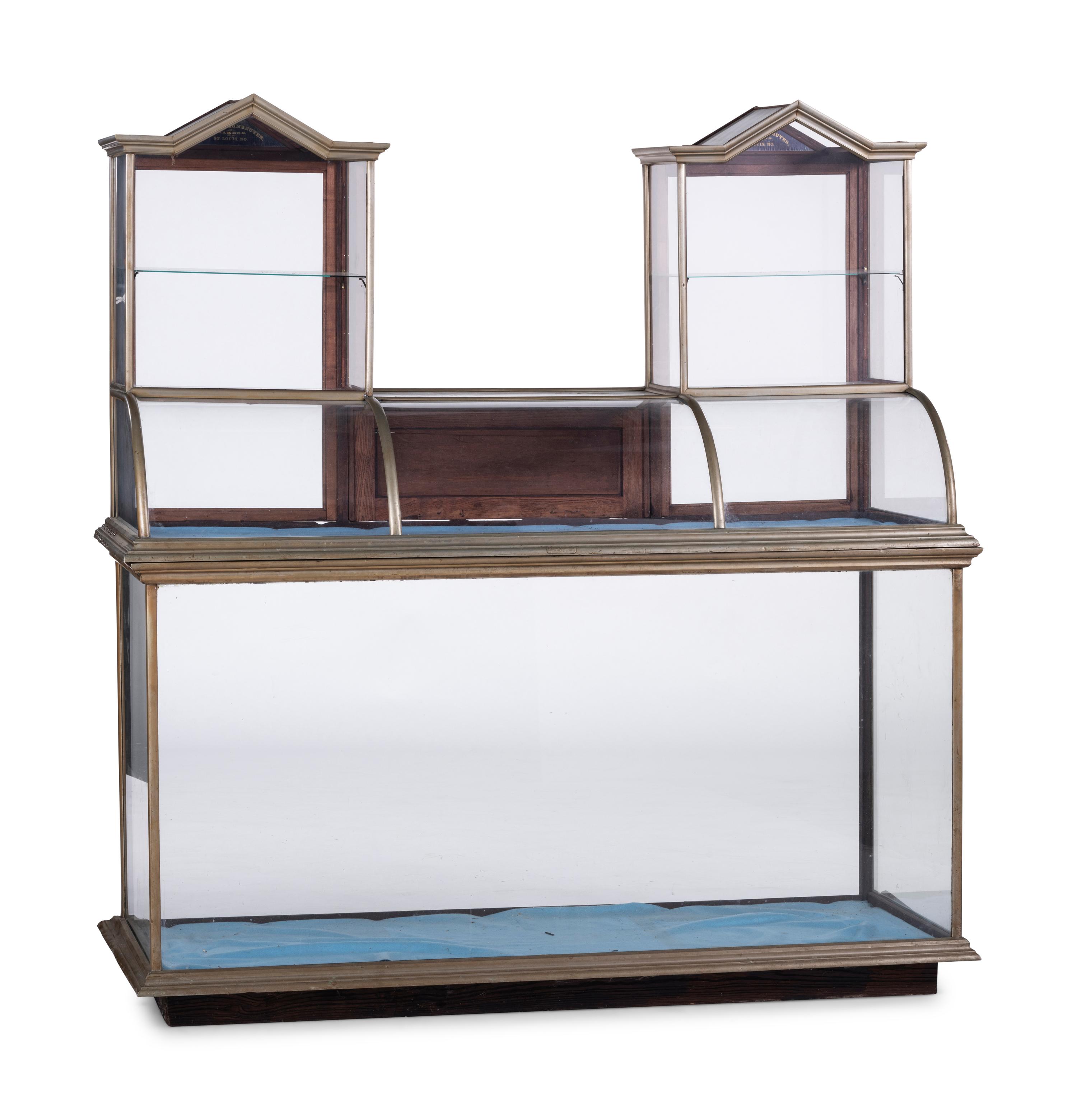 A Metal Frame Store Display Case