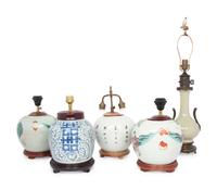 Five Chinese Porcelain Vessels