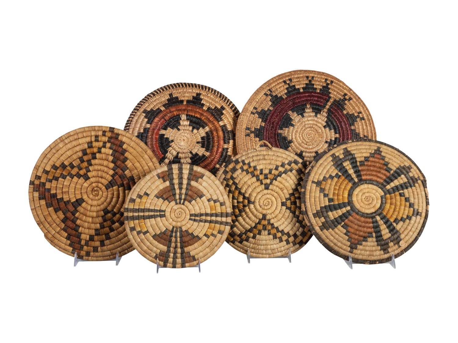 Collection of Hopi Second Mesa and Navajo Wedding Baskets