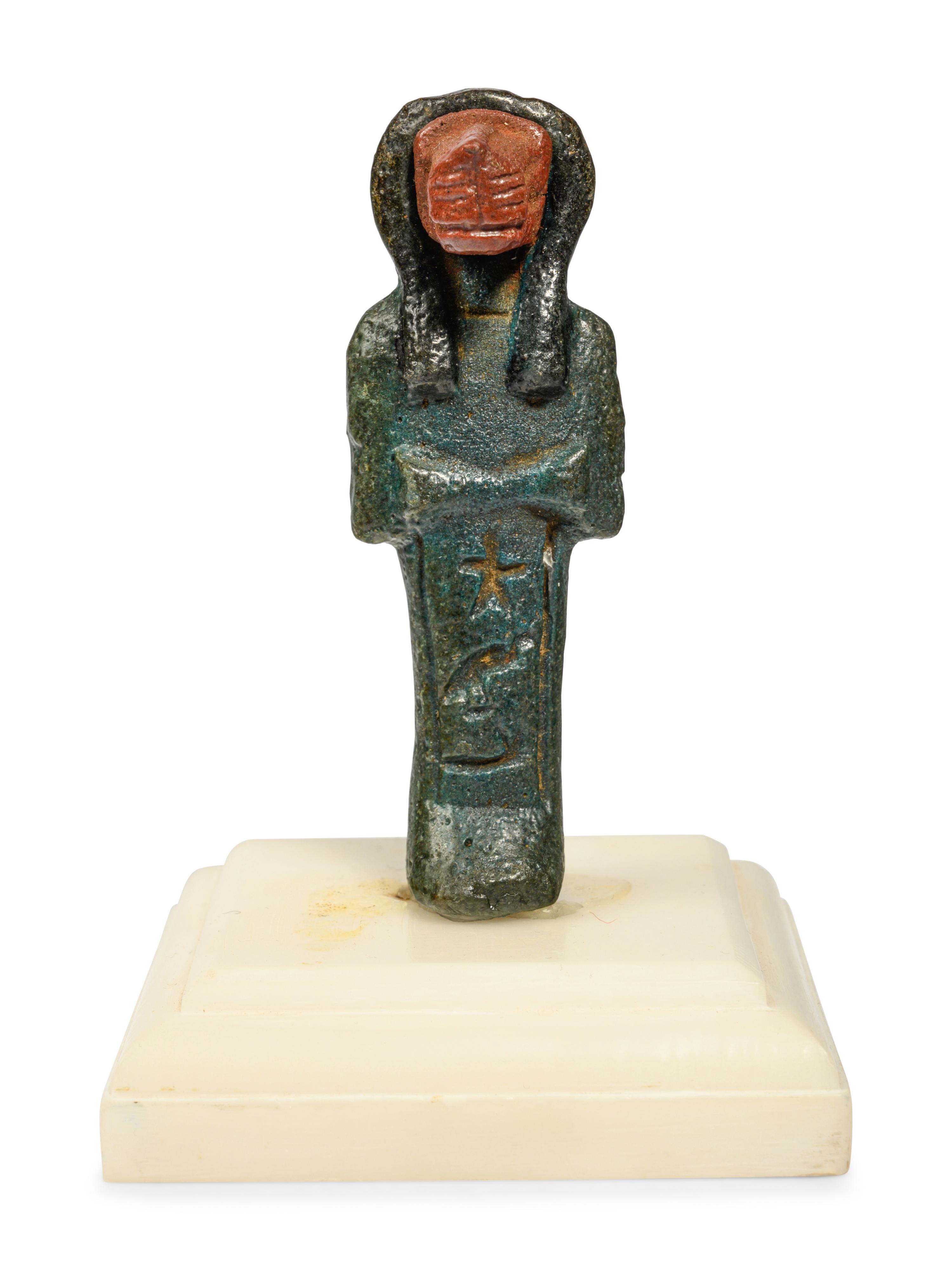 An Egyptian Composite Faience Sekhmet
