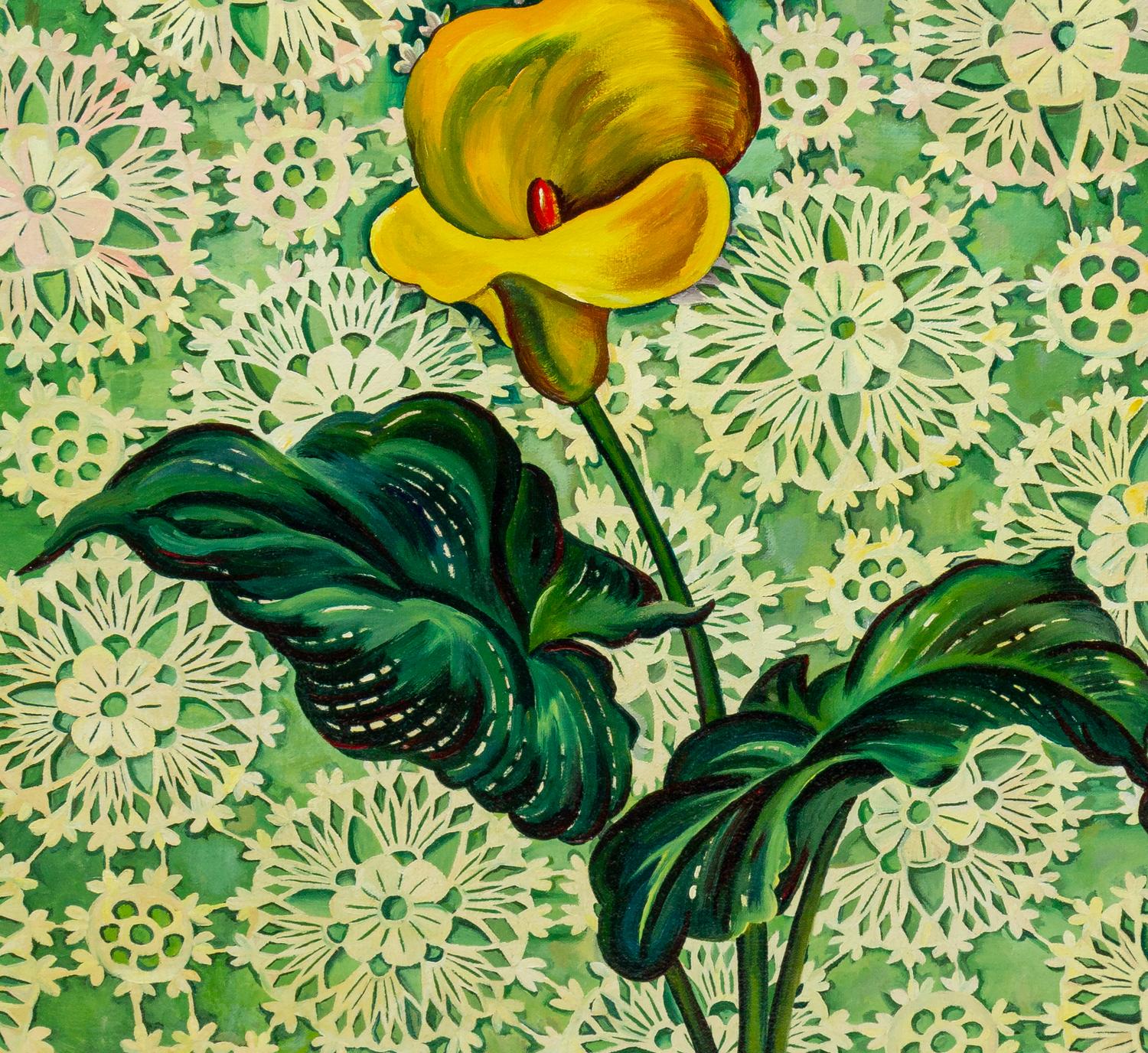 Lily Against Lace