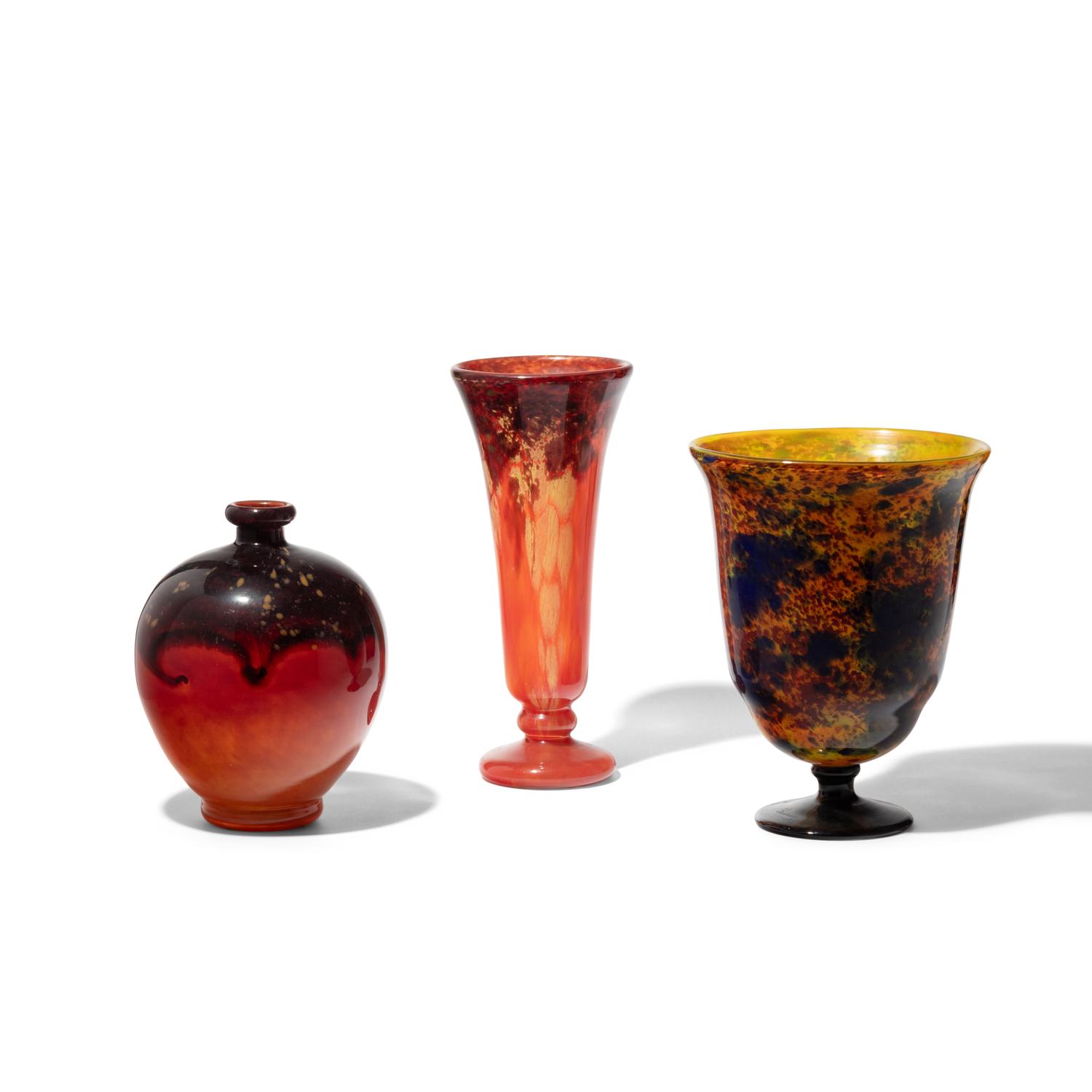 Group of 3 vases