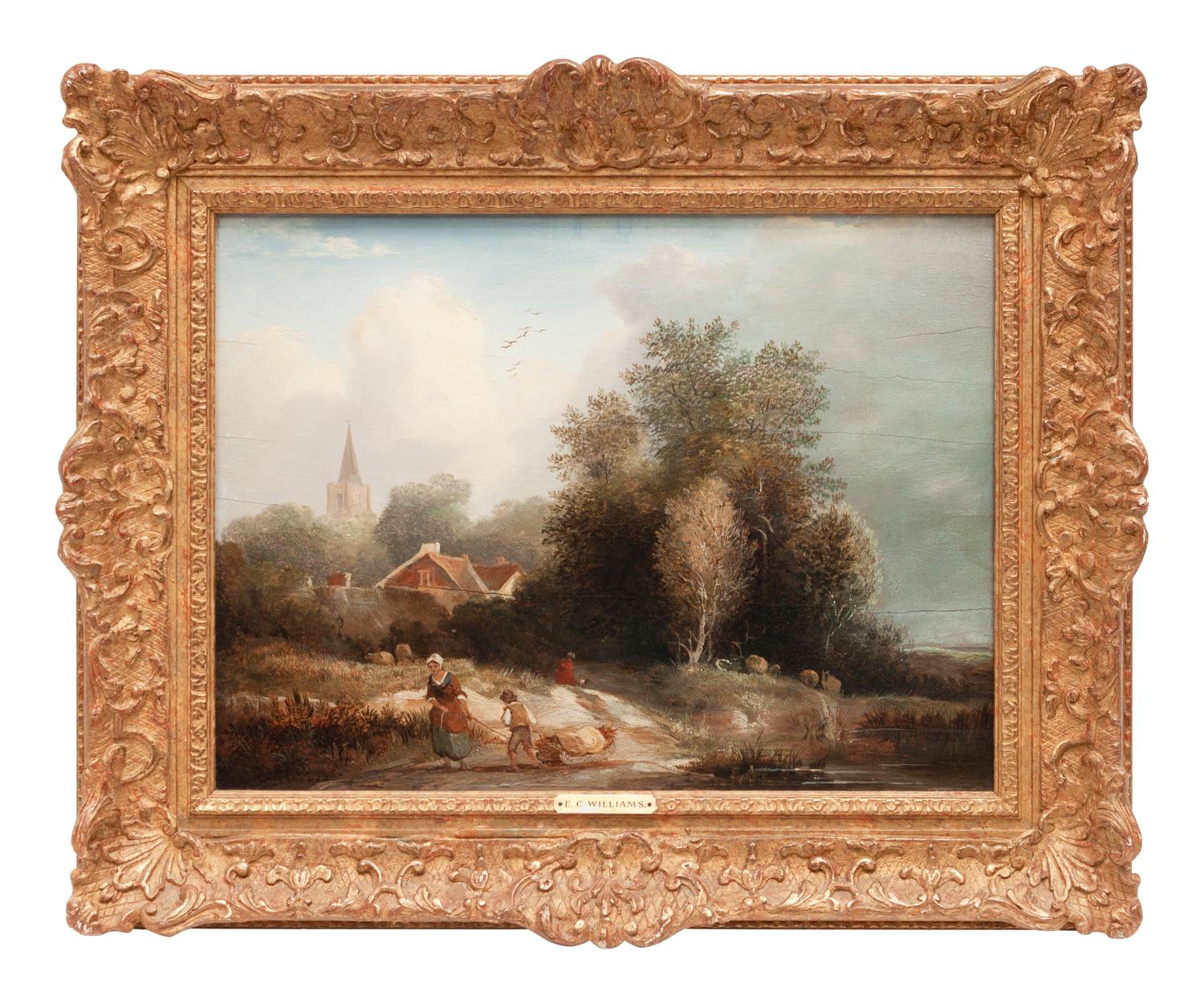 Genre Landscape , c. 1850