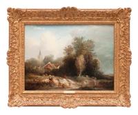 Genre Landscape , c. 1850