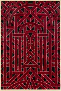 Valerie Jaudon, (American, b. 1945), Livingston Station, 1981