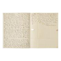 [Paulding, Hiram] [Liberia]. (Tattnall, Josiah). Autograph Letter, signed