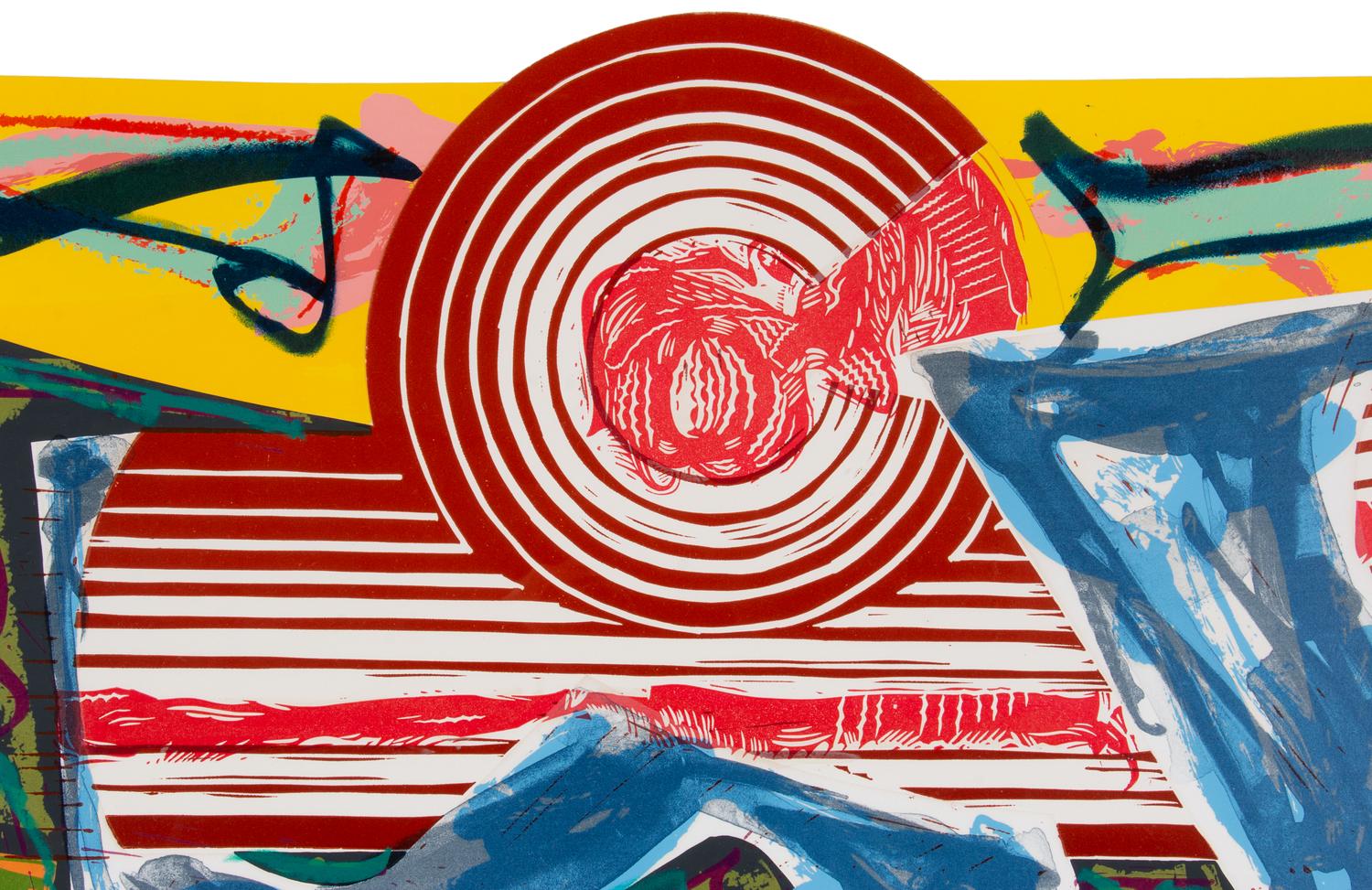 Then Water Came and Quenched the Fire (from Illustrations after El Lissitzky's Had Gadya)