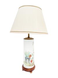 A Chinese Famille Rose Porcelain Hat Holder