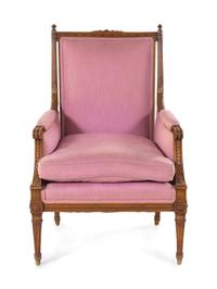 A Louis XVI Style Bergere