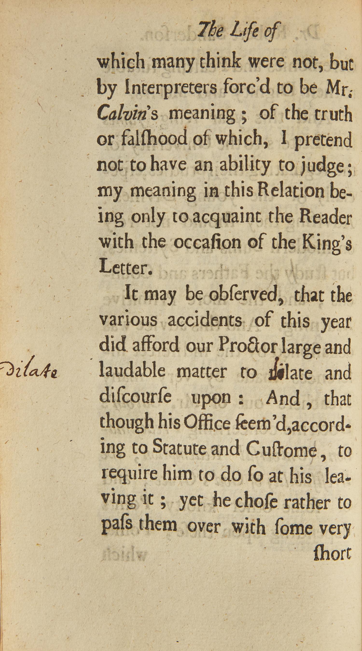 [Literature] Walton, Izaak. The Life of Dr. Sanderson, Late Bishop of Lincoln...