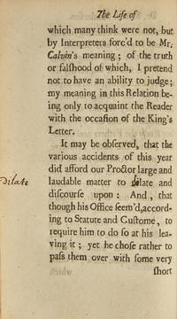 [Literature] Walton, Izaak. The Life of Dr. Sanderson, Late Bishop of Lincoln...
