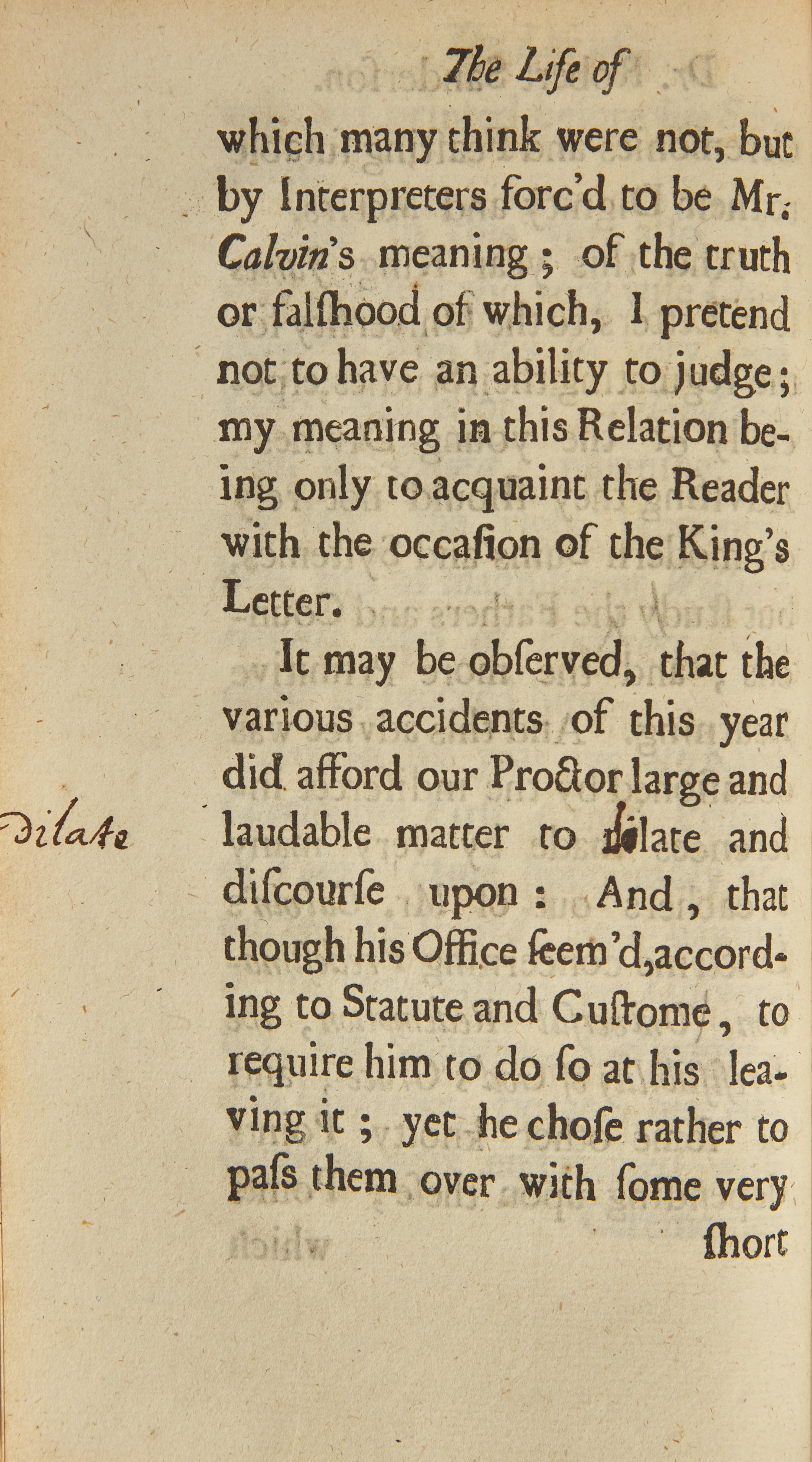 [Literature] Walton, Izaak. The Life of Dr. Sanderson, Late Bishop of Lincoln...