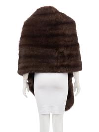 Two J. Mendel Sable Fur Wraps