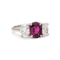 RUBY AND DIAMOND RING