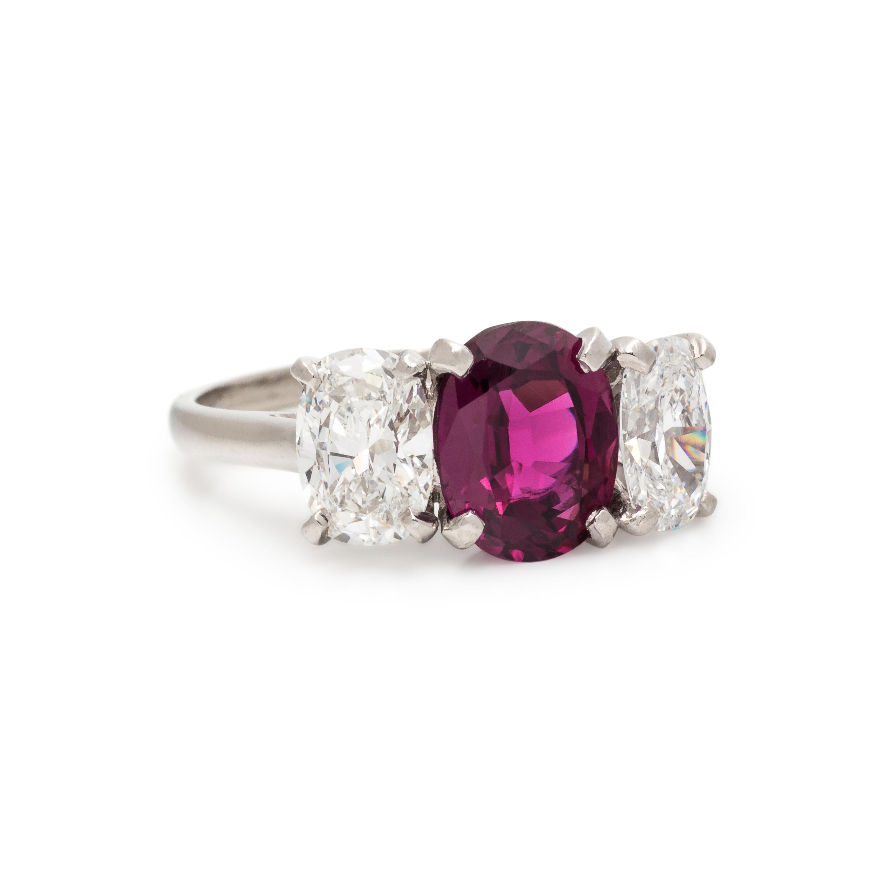 RUBY AND DIAMOND RING