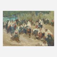 Martha Walter (American, 1875–1976) Dalmatian Market