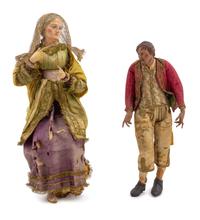 A Pair of Neapolitan Crèche Figures