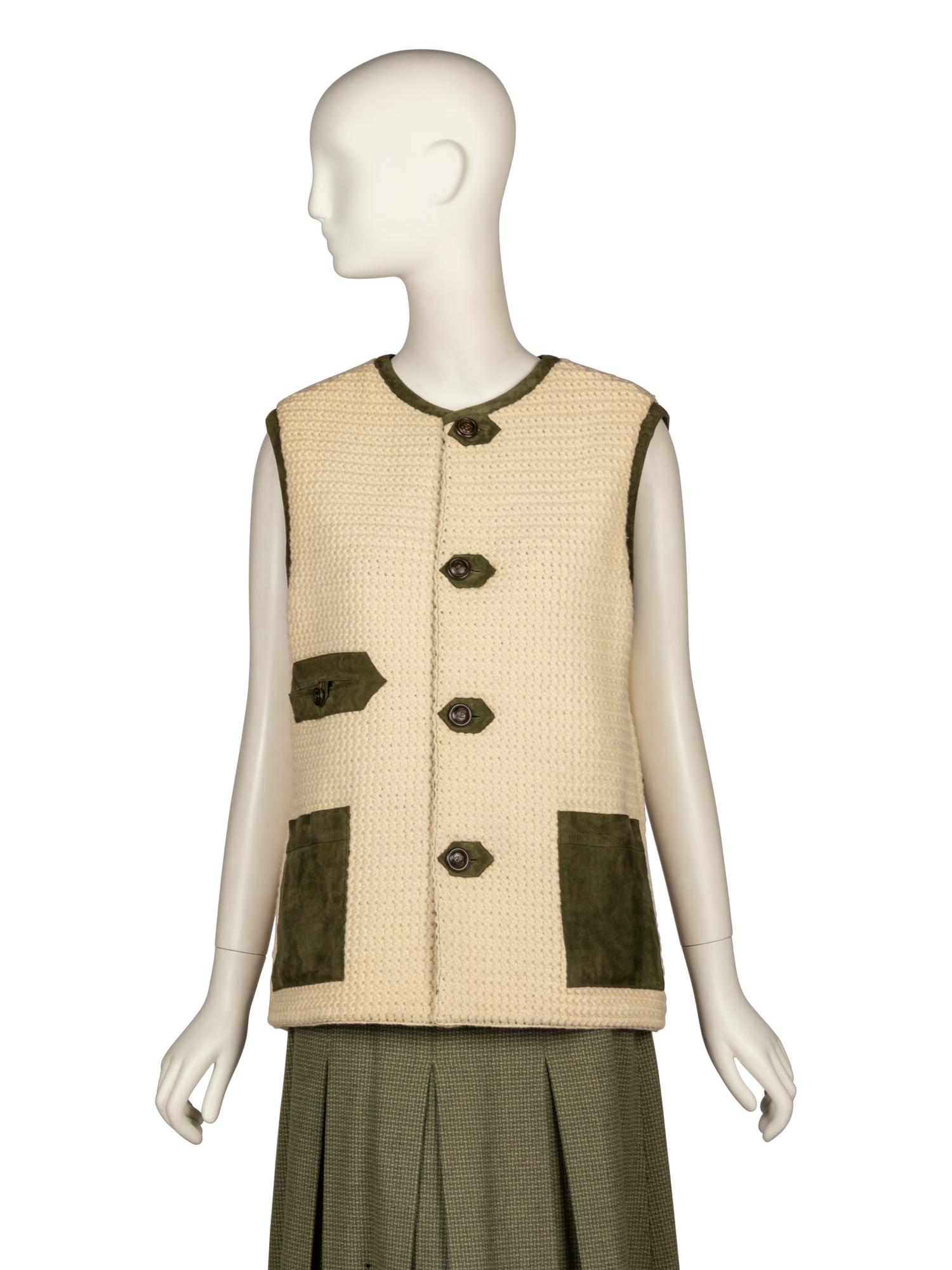 Two Designer Ensembles & Cape: Gucci and Bill Blass