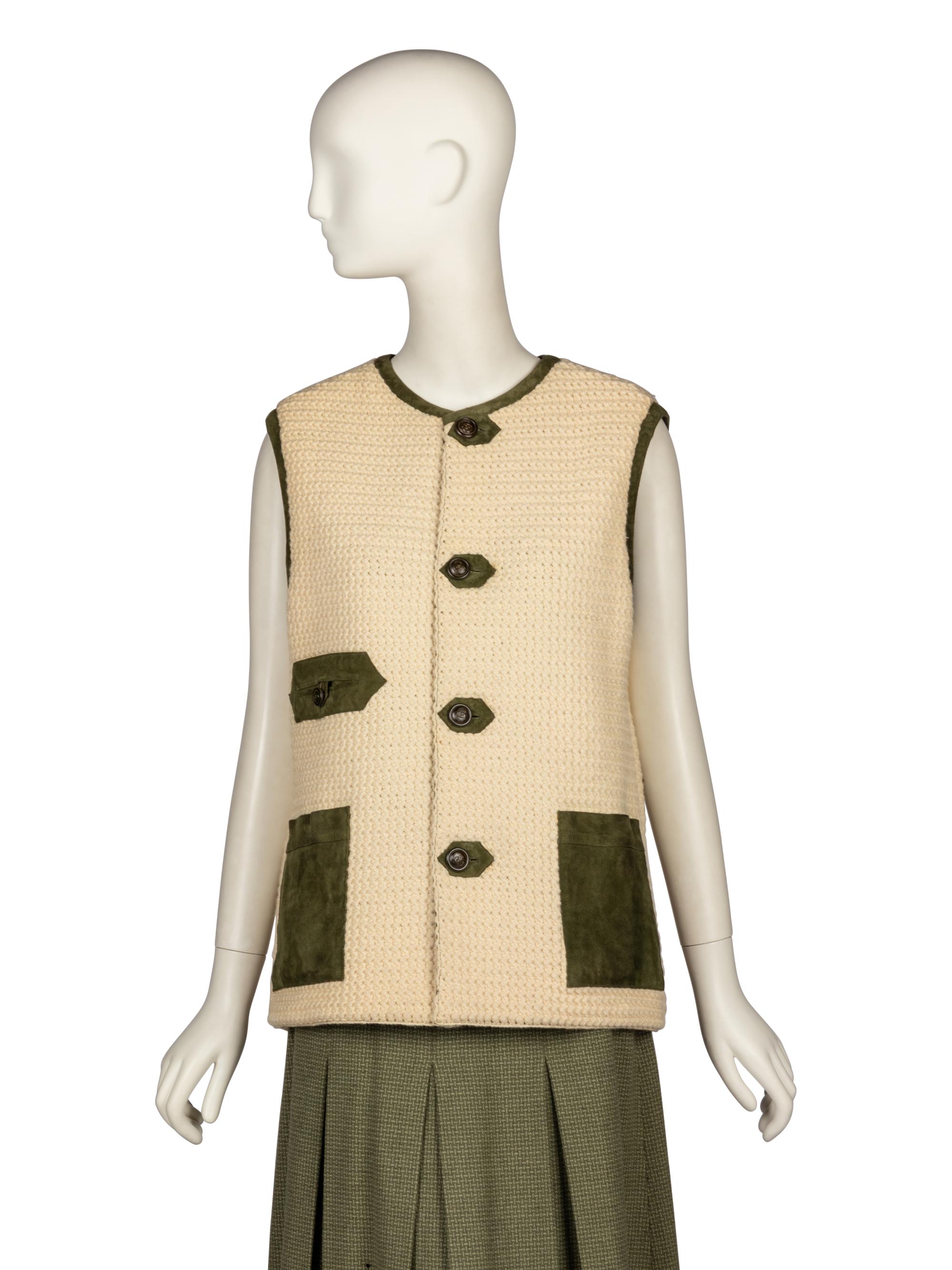 Two Designer Ensembles & Cape: Gucci and Bill Blass