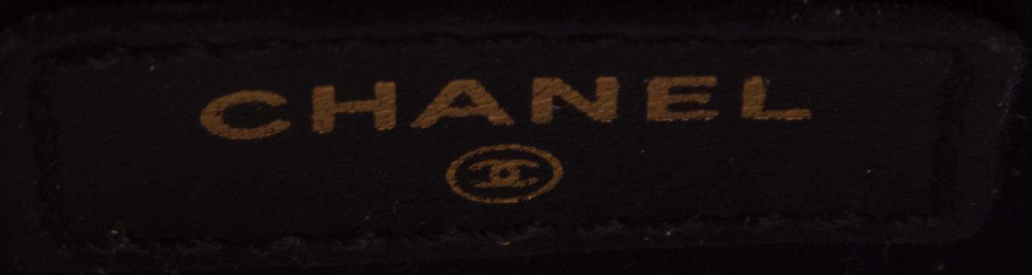 Chanel, Mini Satin Flap Bag with Camellia