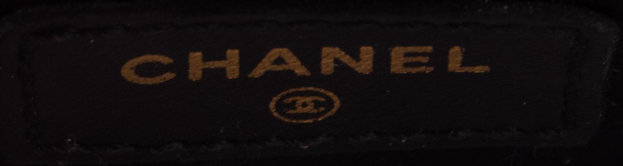 Chanel, Mini Satin Flap Bag with Camellia