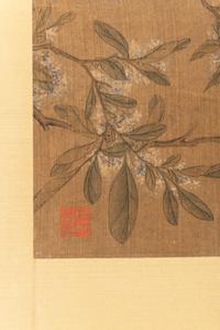Two Chinese Paintings Depicting Birds and Flowers