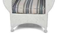 A Suite of White-Painted Wicker Furniture