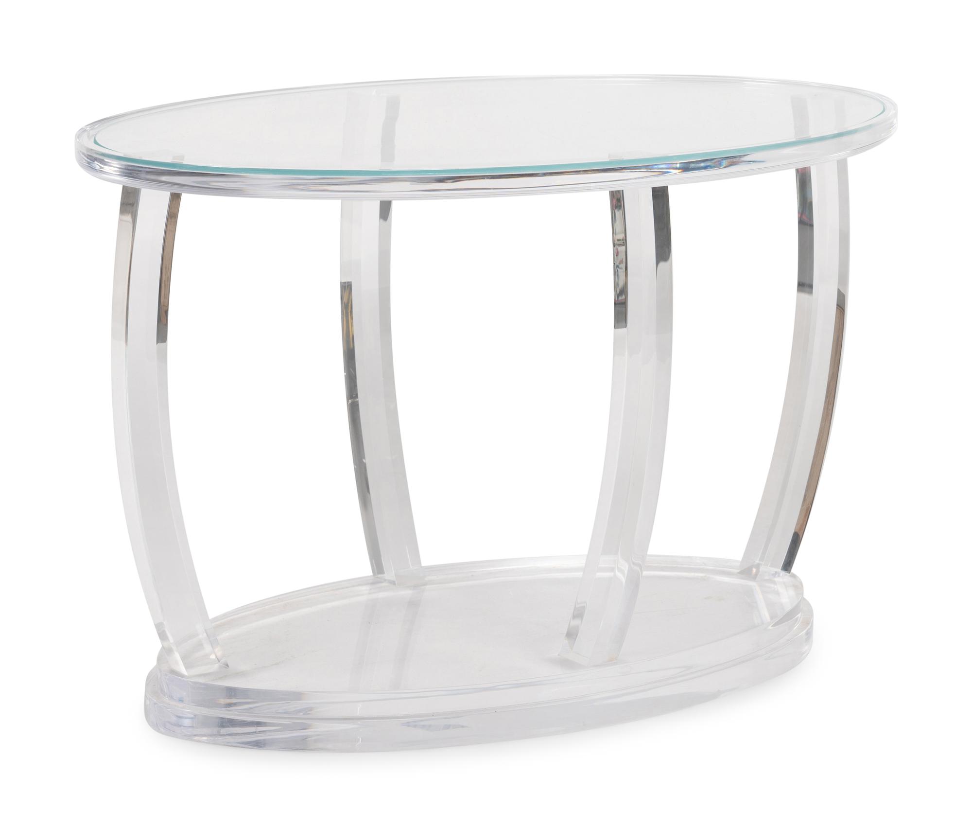 Manner of Karl Springer Cocktail Table
