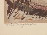 Four Works: Sunset - Santa Fe, edition 115/120; Neighbors , edition 51/100; Abiqui, New Mexico, edition 119/120; Old Pine Tree , edition 101/150